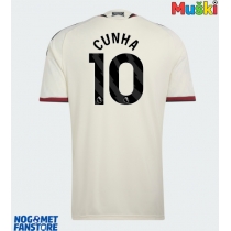 Manchester United Matheus Cunha #10 Rezervni Dres 2026-27 Kratak Rukav